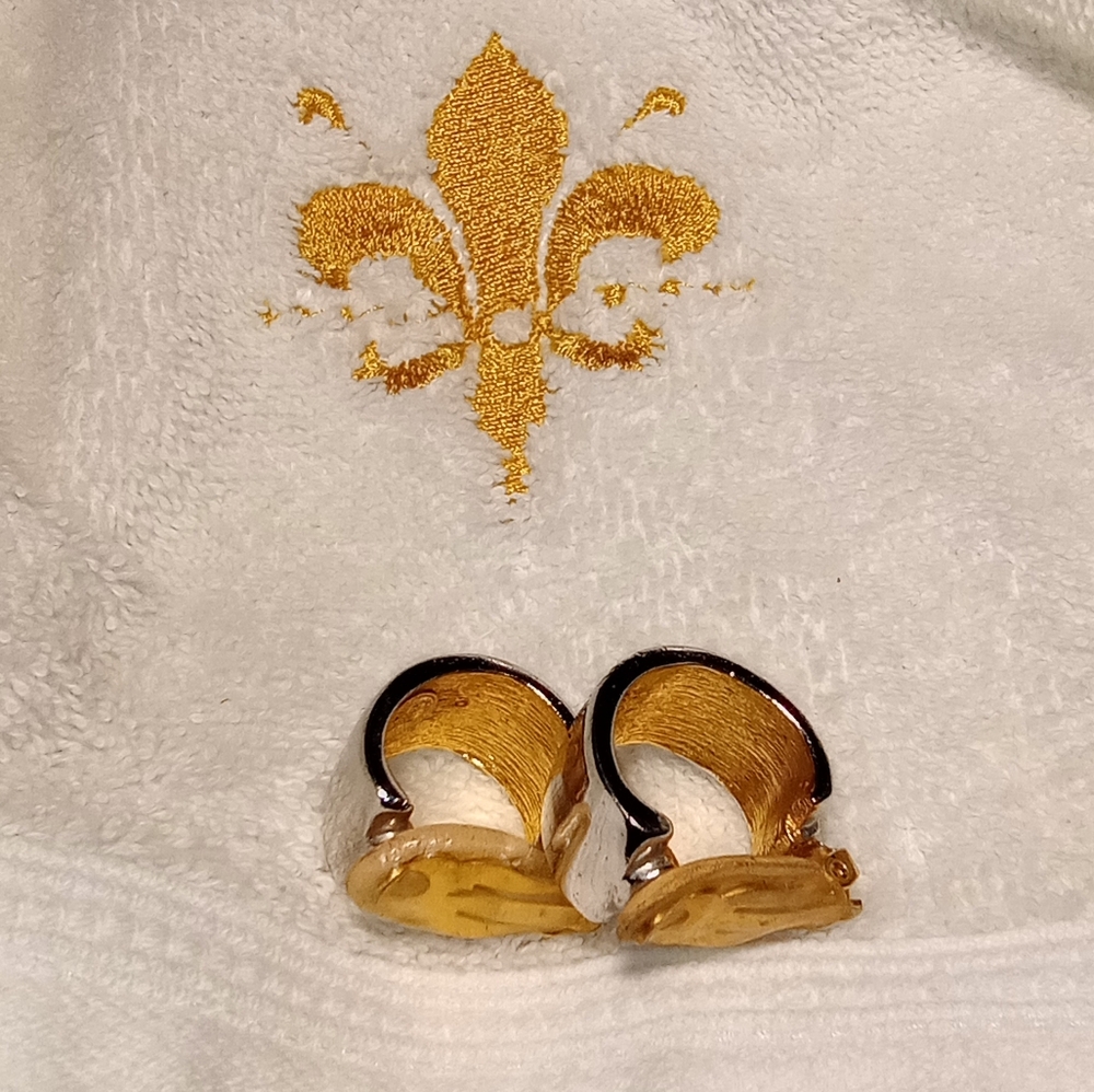 Givenchy Logo 1970's Wide Sterling Solid 925 Silv… - image 2